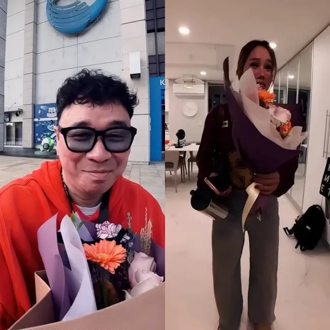 강원래♥김송, 벌써 36년차 인연.."중3 때 서초동 나이트서 첫 만남"[핫피플]