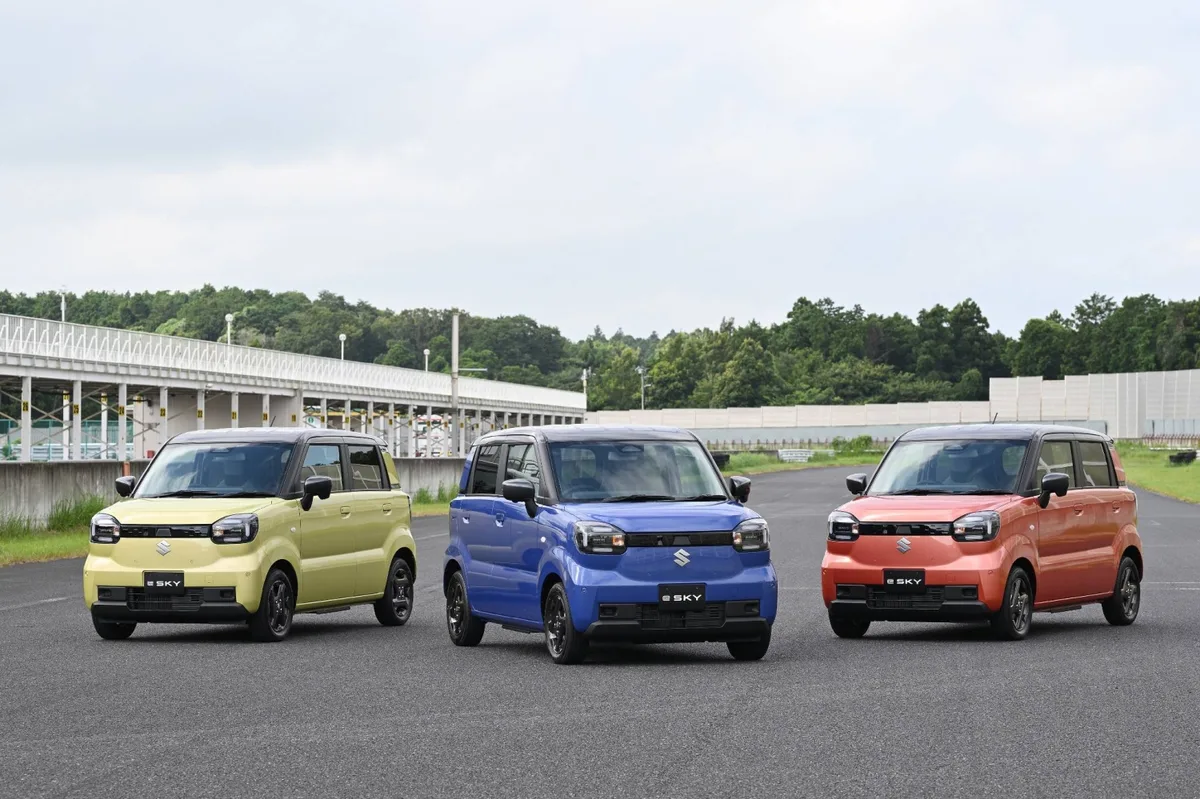 Suzuki unveils electric minivehicle that has a 310-kilometer range