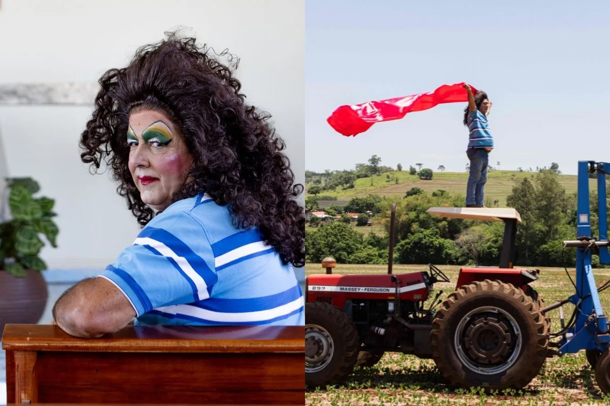 Filho transforma pai agricultor em drag queen para sessão de fotos no PR: 'Quero, por um dia, poder te mostrar como eu pertenço no mundo'