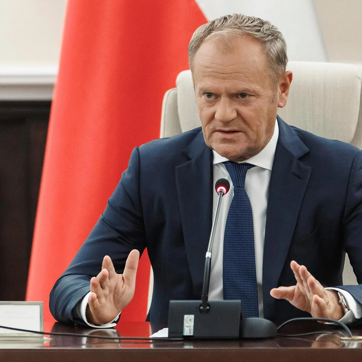 Ukraine-Krieg - Russischer Angriff auf Zug nach Warschau - Polens Ministerpräsident Tusk wirft Moskau Eskalation vor