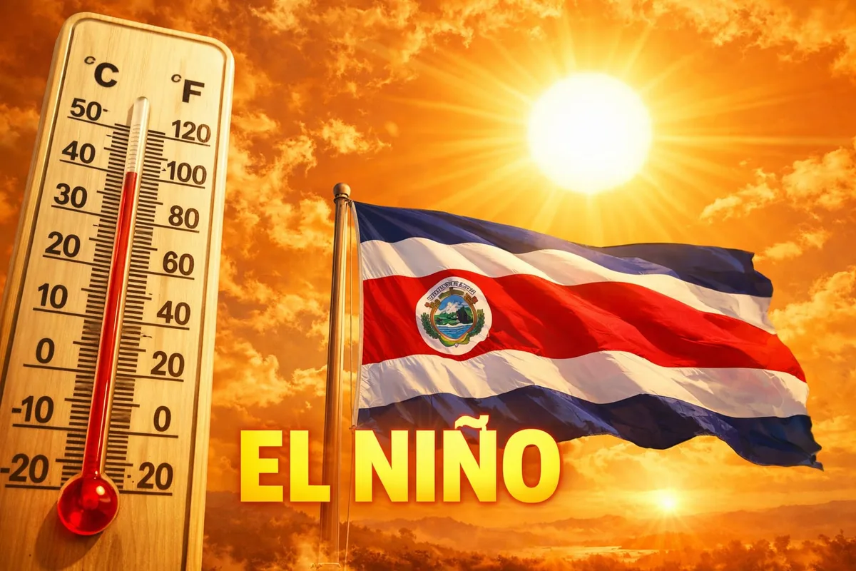 El Niño se fortalece rumbo a diciembre y deja en Costa Rica su medición diaria más alta registrada