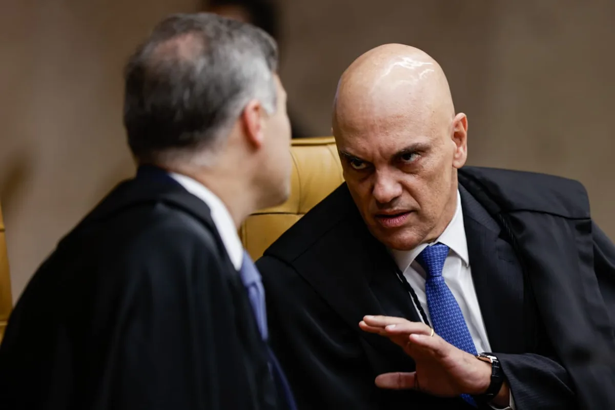 Exclusivo: Moraes e Mendonça batem boca e quase chegam às vias de fato no STF