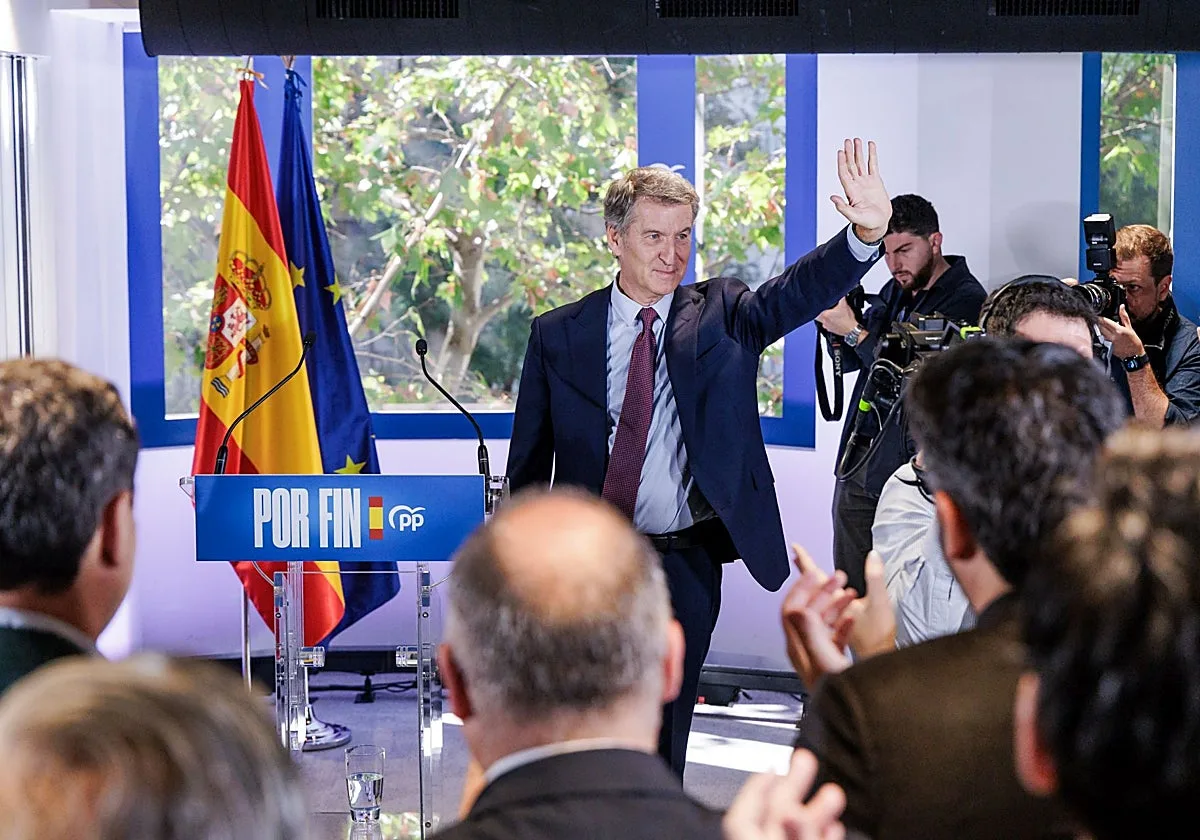 Feijóo pide al PP no repetir los errores del 23J
