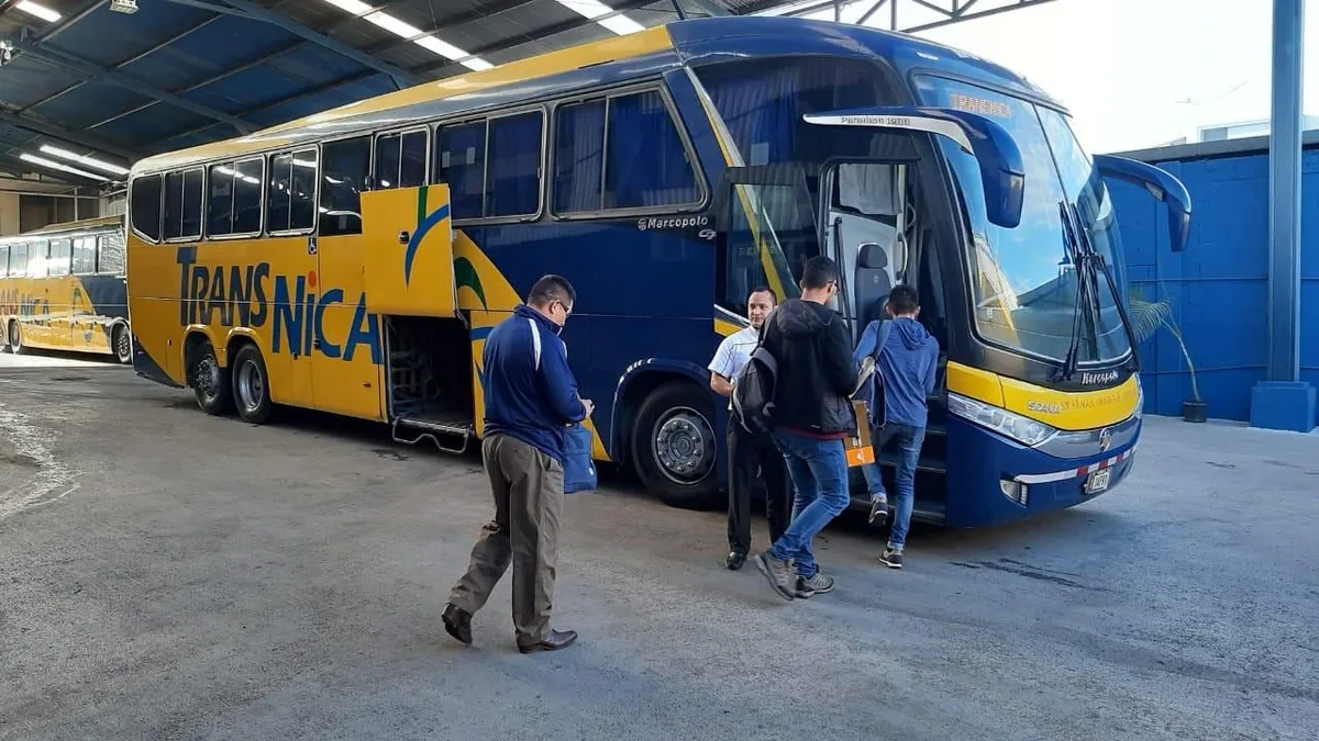 El Consejo de Transporte Público de Costa Rica no renueva el permiso de Transnica para la ruta Managua-San José