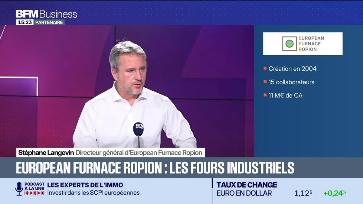 Stéphane Langevin (European Furnace Ropion) : European Furnace Roption, les fours industriels - 17/10