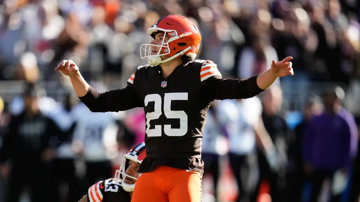Browns’ Szmyt walks it off with 37-yard FG to beat Ravens