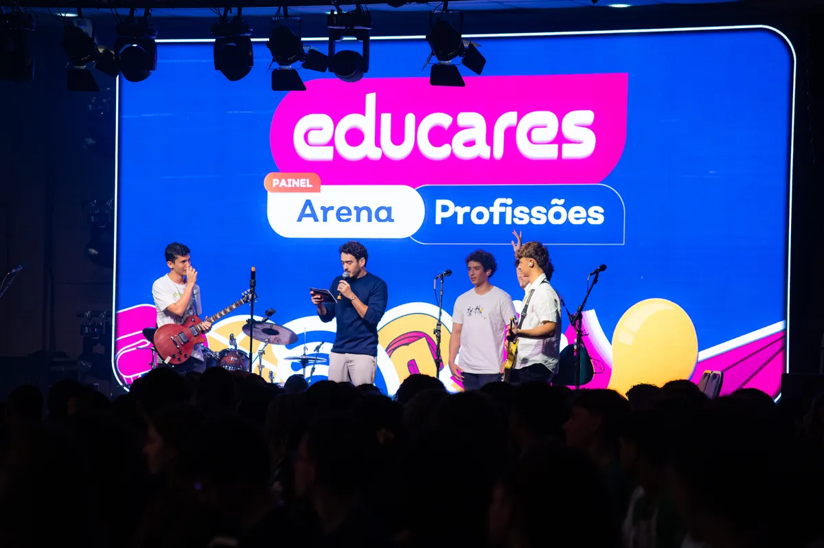 Entre sonhos e dúvidas: Educares 2026 reúne 1,5 mil jovens em busca de orientação profissional