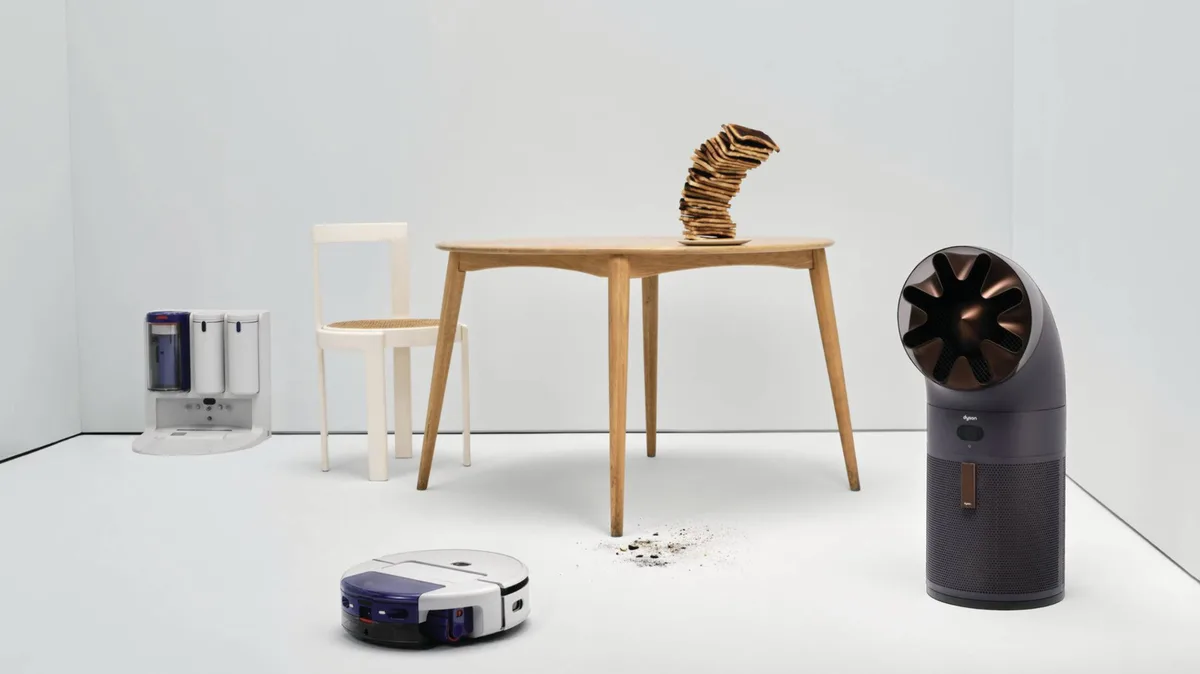 Dyson's new gigantic air purifier looks like a sandworm from Dune