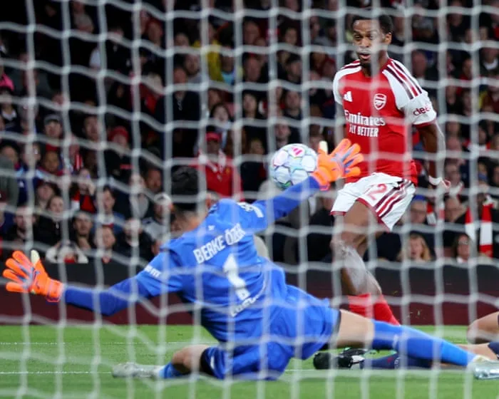 Timber’s touch of class and supersub Saka secure Arsenal win against Lille