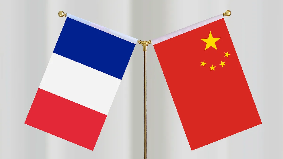 Chinese vice premier meets French president's diplomatic adviser