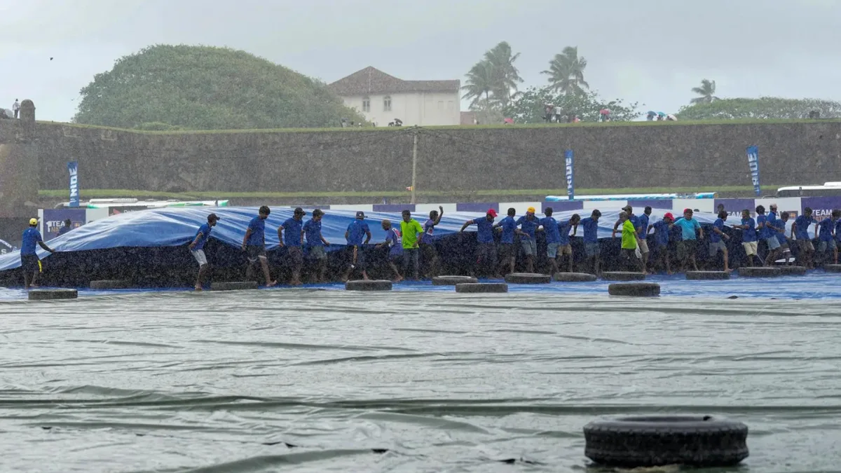 IND vs SL,1st Test Live: Rain threat looms on day 3; India in command