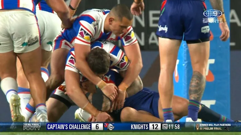 Skipper's smart challenge saves Warriors