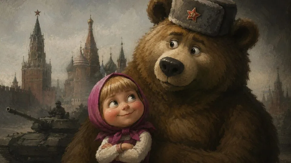 Governos europeus investigam desenho Masha e o Urso por propaganda da Rússia