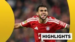 Diaz hat-trick fires Bayern to win in Kane's 100th Bundesliga game