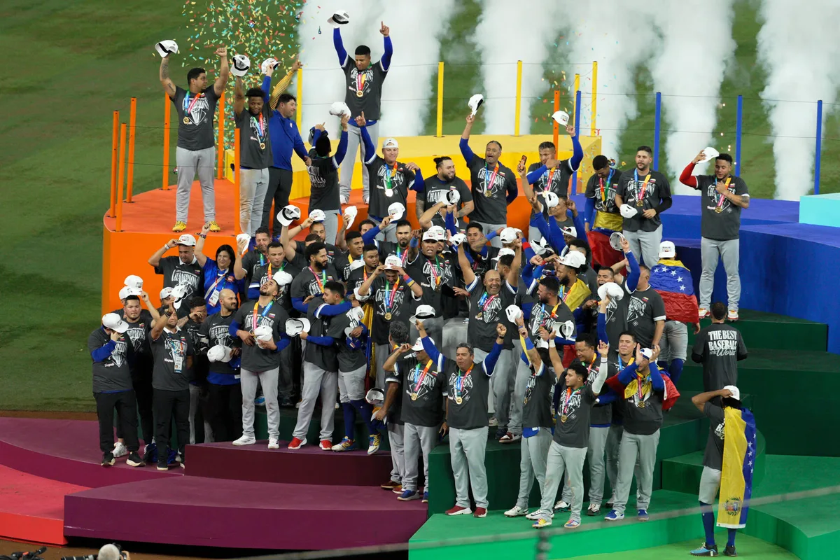 La hazaña del Clásico Mundial de Béisbol lleva a toda la selección venezolana a la inmortalidad