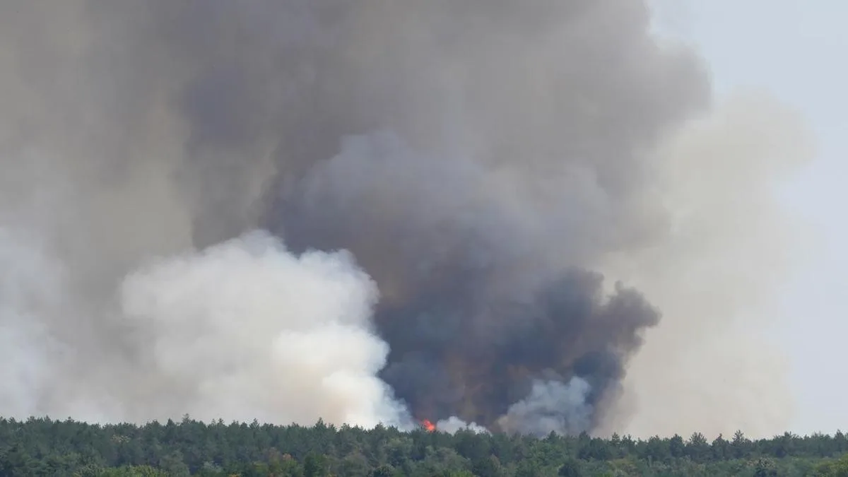 Serbia battles huge wildfire, evacuations in Spain