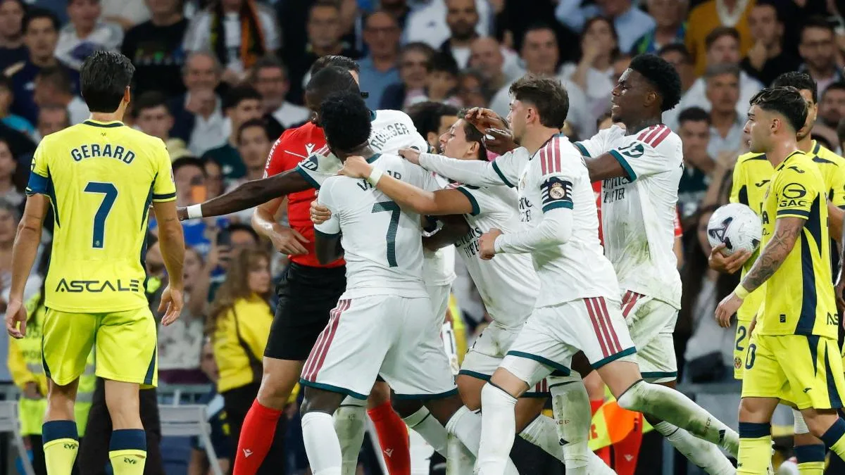 La sanción que le puede caer a Vinícius según el acta arbitral: peligra el clásico