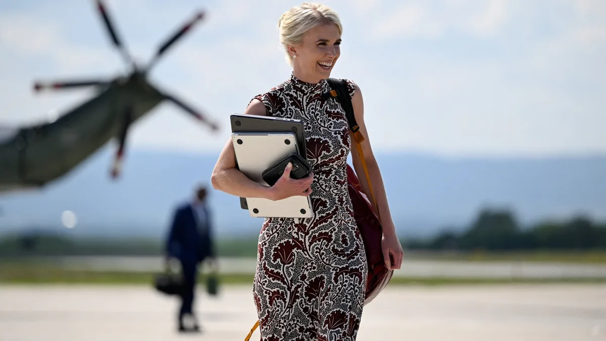 Did Natalie Harp ride in an SUV trunk to accompany Trump? US President’s executive assistant in spotlight