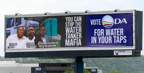 DA says billboard criticised eThekwini leadership, not accused officials of criminality