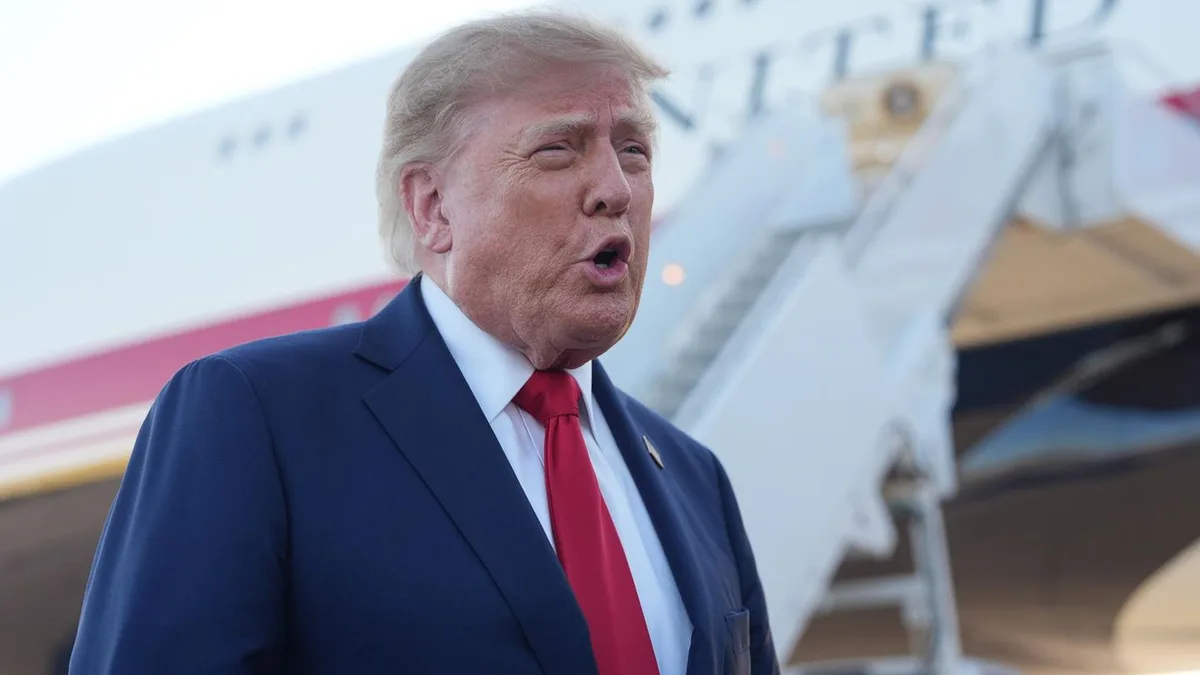 US-Präsident: Trump droht EU mit Handelsstopp – wegen Kanada