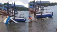 Marinha investiga acidente com chalana no Rio Grande em Minas Gerais