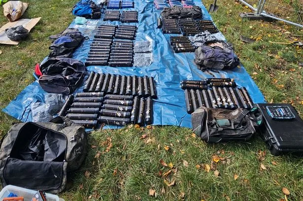 Police dig up 'sizeable' drug haul buried underground at UK music festival site