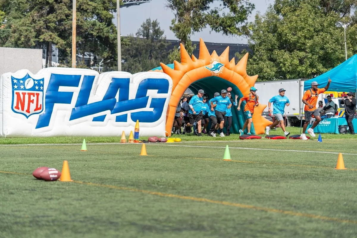 NFL México, CONADE y Miami Dolphins unen fuerzas para expandir el Flag Football en el país: ¿en qué consiste el plan?