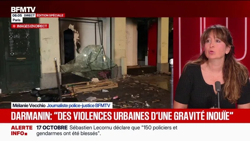 Mobilisations du 17 octobre: 1.200 personnes interpellées selon un bilan encore provisoire