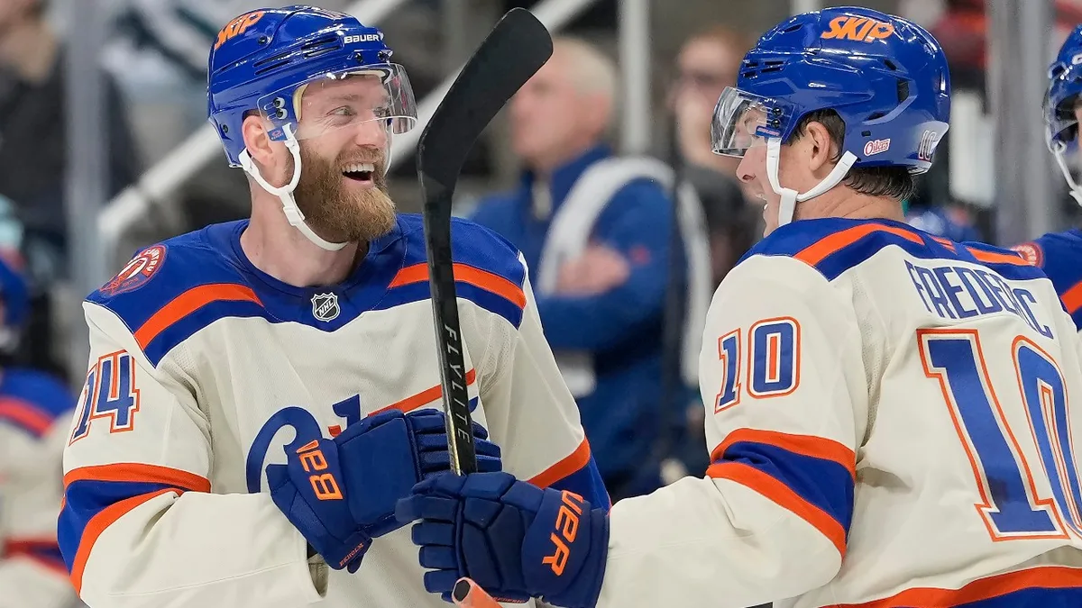 Oilers play to Babcock’s vision in meat-grinder win over Sharks
