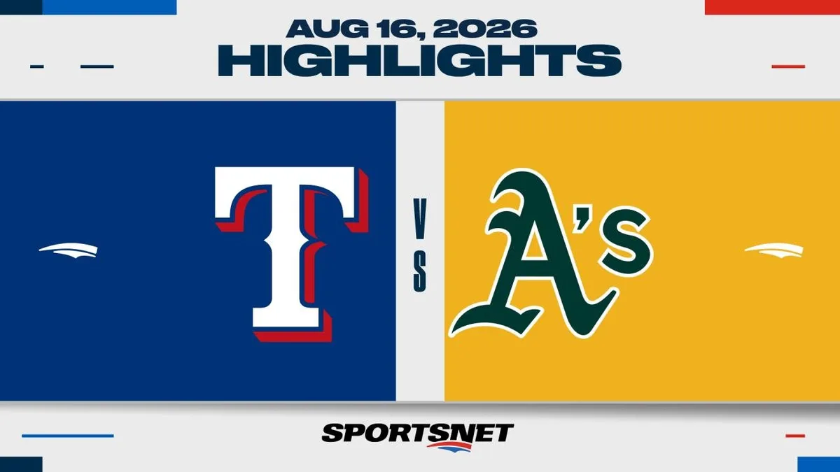 MLB Highlights: Athletics 5, Rangers 2