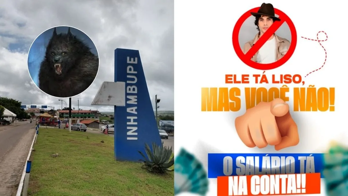 Prefeitura da ‘Cidade do Lobisomem’ viraliza com anúncio inusitado sobre Fiuk: ‘Ele tá liso, mas você não’
