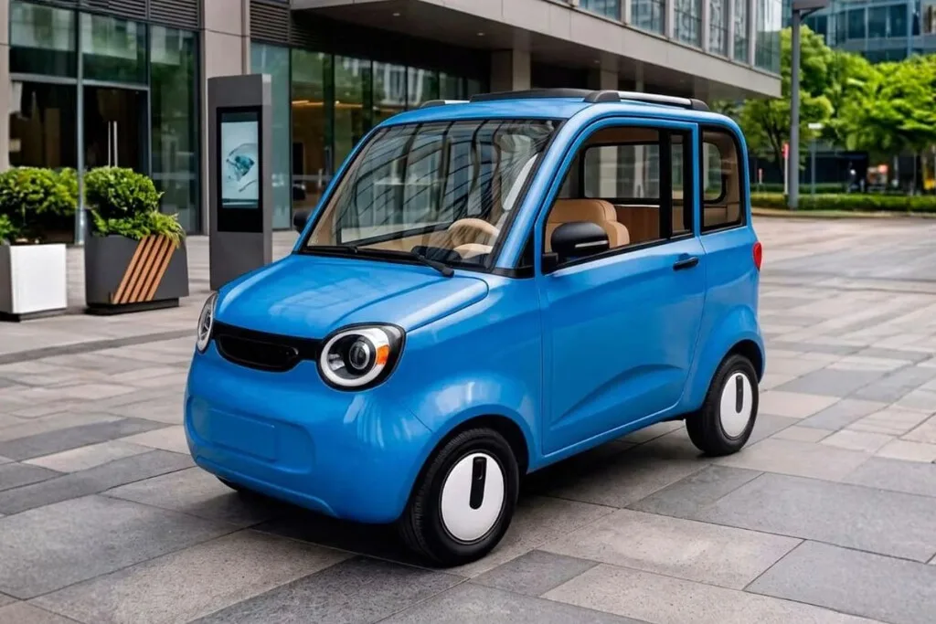 Mientras todo México espera Olinia, Waldo's vende el Kiwo: auto eléctrico por menos de 100,000 pesos