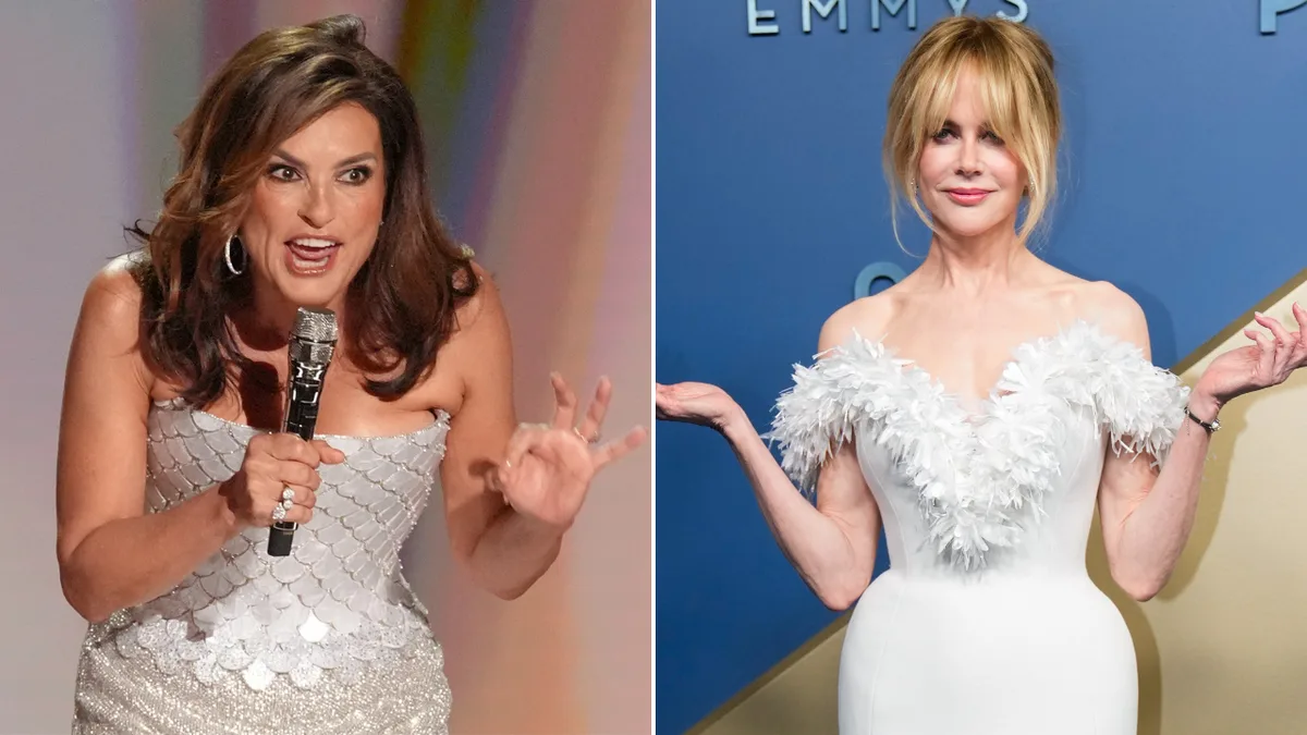 Emmys 2026: Nicole Kidman roasted by host and Law & Order star Mariska Hargitay after interrupting monologue