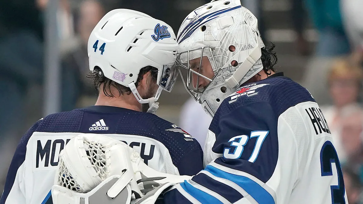 ‘Can’t ignore it’: Jets’ Morrissey addresses Hellebuyck trade request