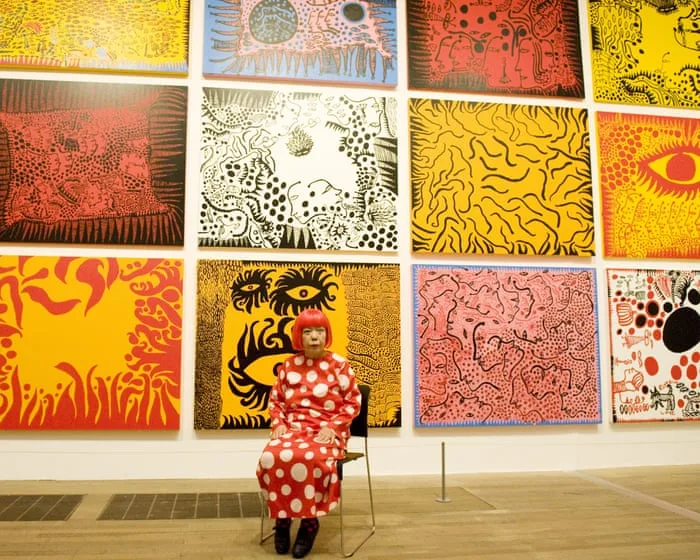 ‘I fight pain and fear with art’: how Yayoi Kusama blazed a trail for neurodivergent artists