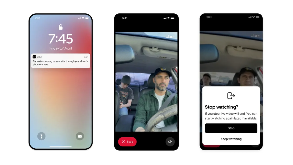 Uber launches new live video feature to monitor teen riders