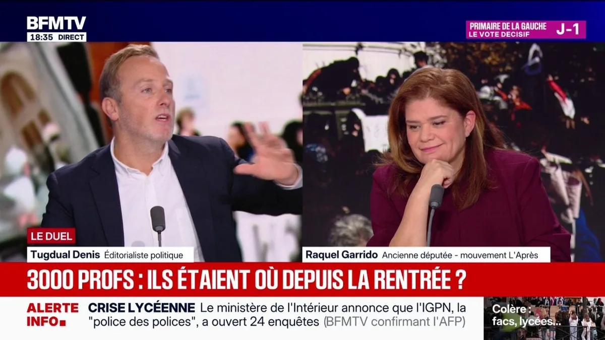 3.000 remplaçants dans les lycées: "Croire que ça va calmer la colère de ces émeutiers, je n'y crois absolument pas", jugé l'éditorialiste politique Tugdual Denis