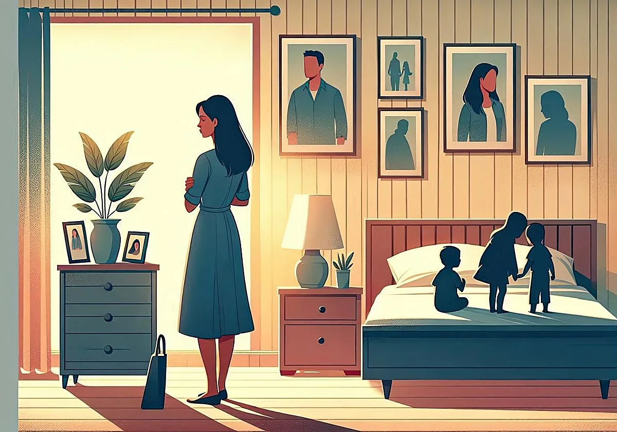 Cuando los hijos se van de casa la madre también empieza una nueva vida