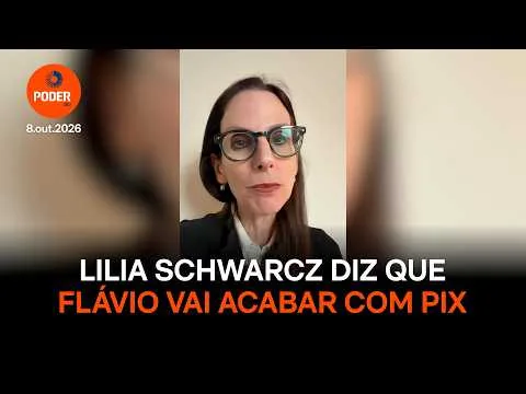 Lilia Schwarcz diz que Flávio vai acabar com Pix “a mando de Trump”