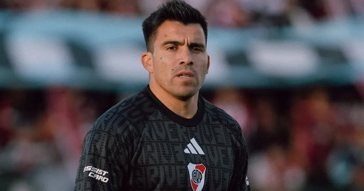 La mala de River: Acuña terminó tocado
