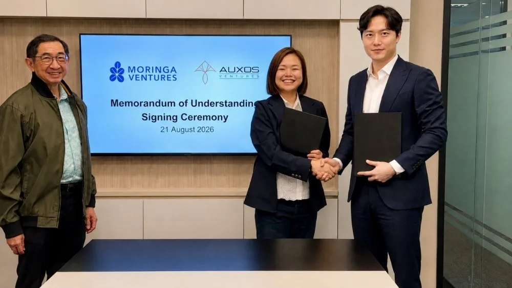 “국내 딥테크, 싱가포르 타고 세계로”… 모링가·옥소스벤처스 MOU 체결