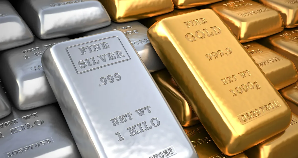Ouro cai 1% com pressão dos juros dos títulos soberanos
