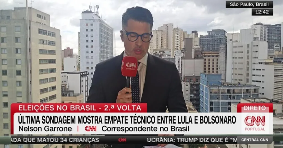 "Apesar de Bolsonaro estar numericamente na frente, há esse sentimento de que Lula da Silva está numa curva ascendente"