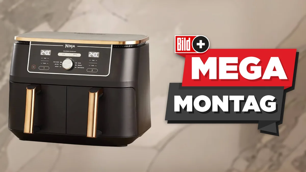 MEGA MONTAG bei BILDplus - Nur heute: Ninja Foodi Max gewinnen!