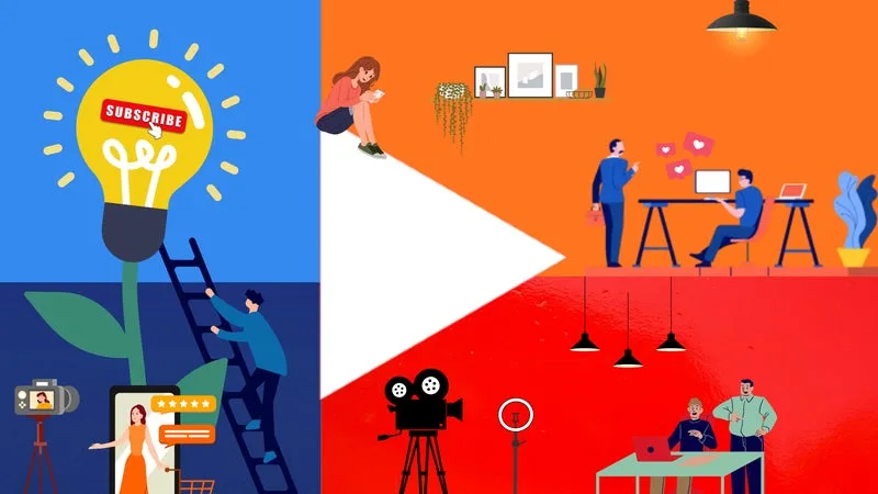 Youtube revendique 1,1 milliard d’euros de contribution à l’économie française: de youtubeurs à chefs d’entreprise, les créateurs changent d’échelle