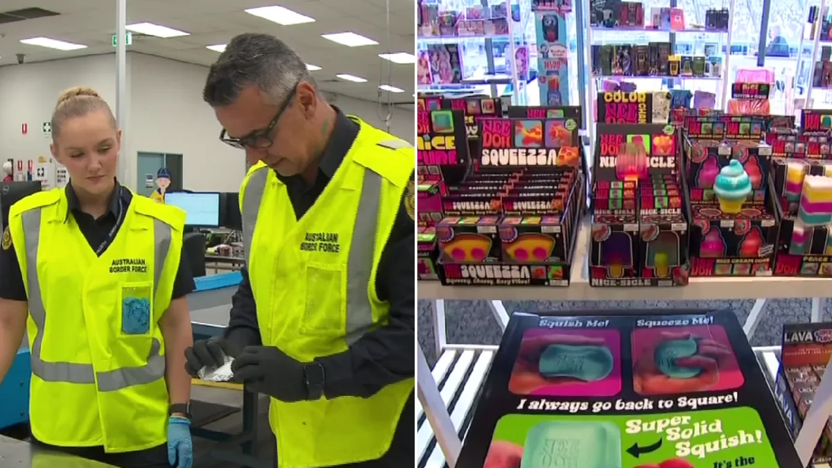 Safety fears over fake squishy toys prompt Australian Border Force crackdown as counterfeits flood the market