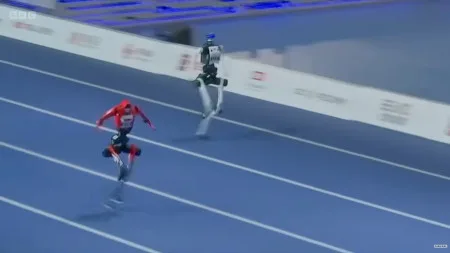 Roboter-Weltmeisterschaft in Peking: Neue Bestzeiten im Sprint