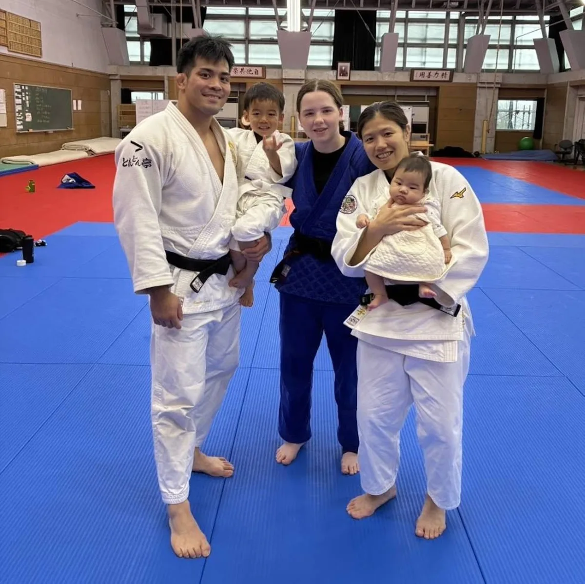 Scottish teen chases judo dreams through unique Japanese homestay