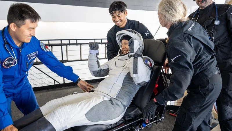 L'astronaute française Sophie Adenot est de retour sur Terre après un voyage de plus de 27 heures