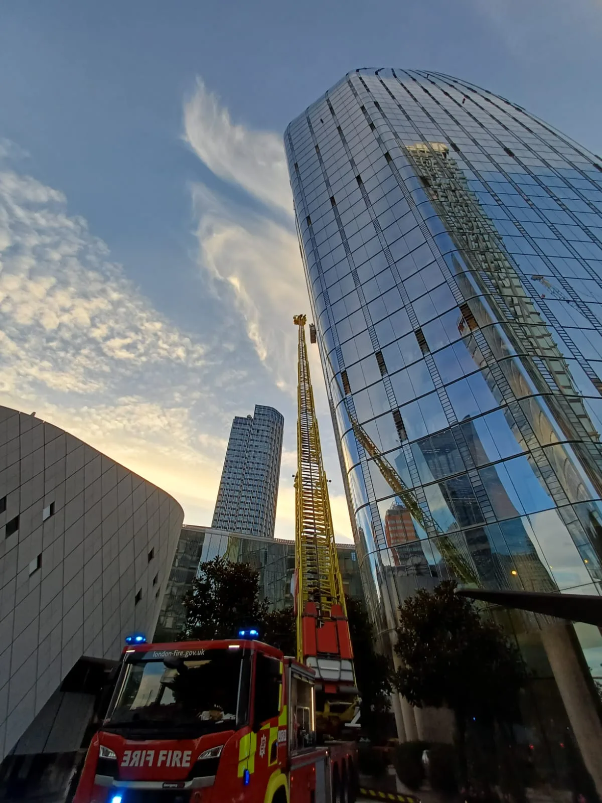 Window cleaners rescued from 15th floor of Southwark tower block after cradle malfunctions